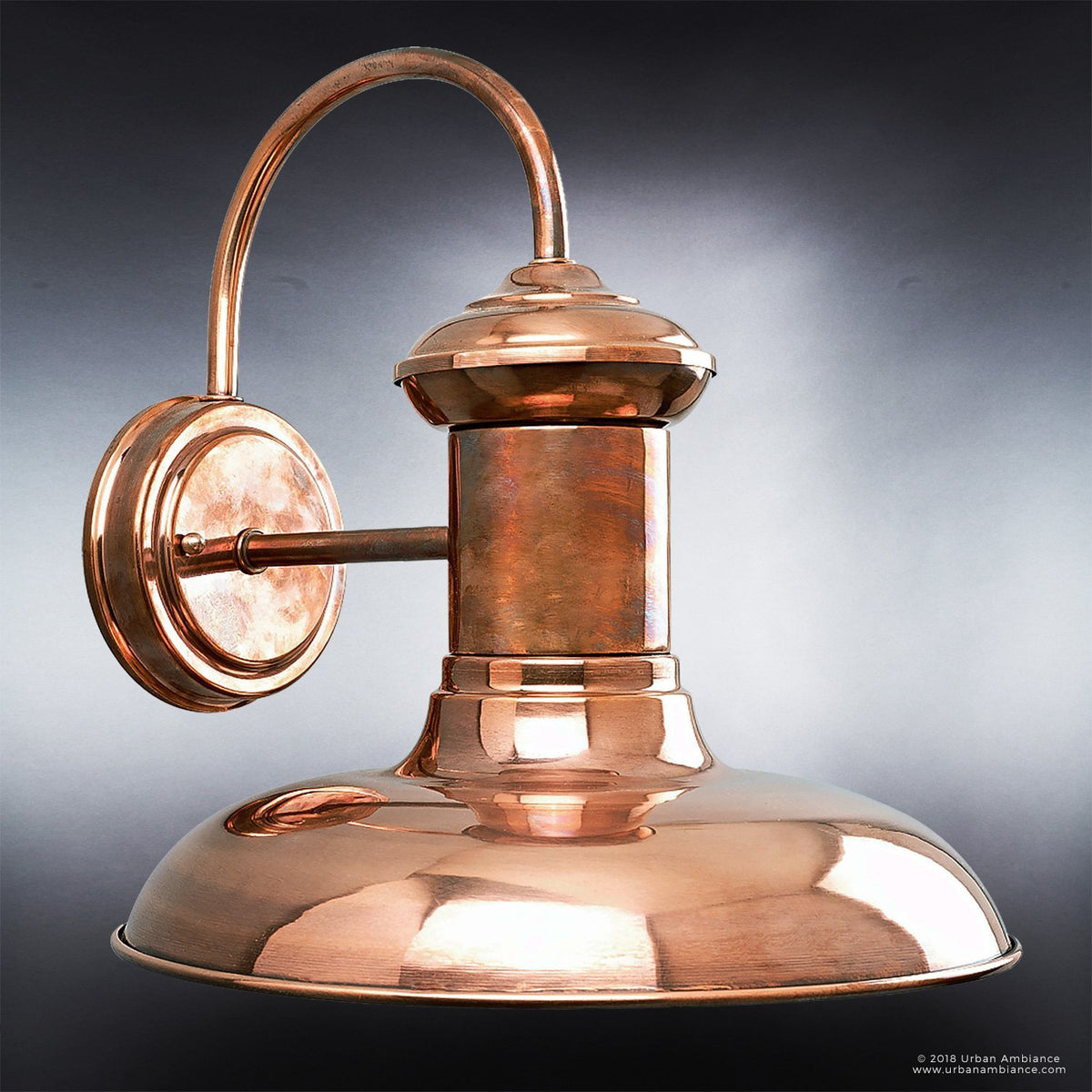 Florence Antique Style Solid Copper Outdoor Wall Light E26