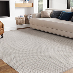 Urban Ambiance - UER0100 Luxury Braided Natural and Synthetic Blend Plush - Pile Rug - 