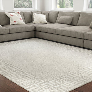 Urban Ambiance - UER0110 Luxury Hand - Tufted Natural Medium - Pile Rug - 