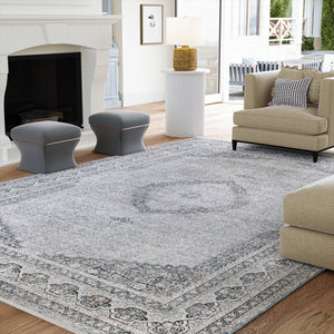 Urban Ambiance - UER0152 Luxury Power - Loomed Synthetic Medium - Pile Rug - 