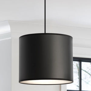 Urban Ambiance - Pendant - UHP4711 Transitional Indoor Pendant, 10''H x 12"W x 12''D, Brushed Nickel;Matte Black;Vintage Brass Finish, Grimsby Collection - 