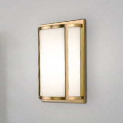 Urban Ambiance - Wall Sconce - UHP4775 Contemporary Indoor Wall Sconce, 12''H x 4"W x 7 - 1/2''D, Brushed Bronze Finish, Coronado Collection - 