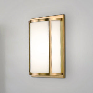 Urban Ambiance - Wall Sconce - UHP4775 Contemporary Indoor Wall Sconce, 12''H x 4"W x 7 - 1/2''D, Brushed Bronze Finish, Coronado Collection - 