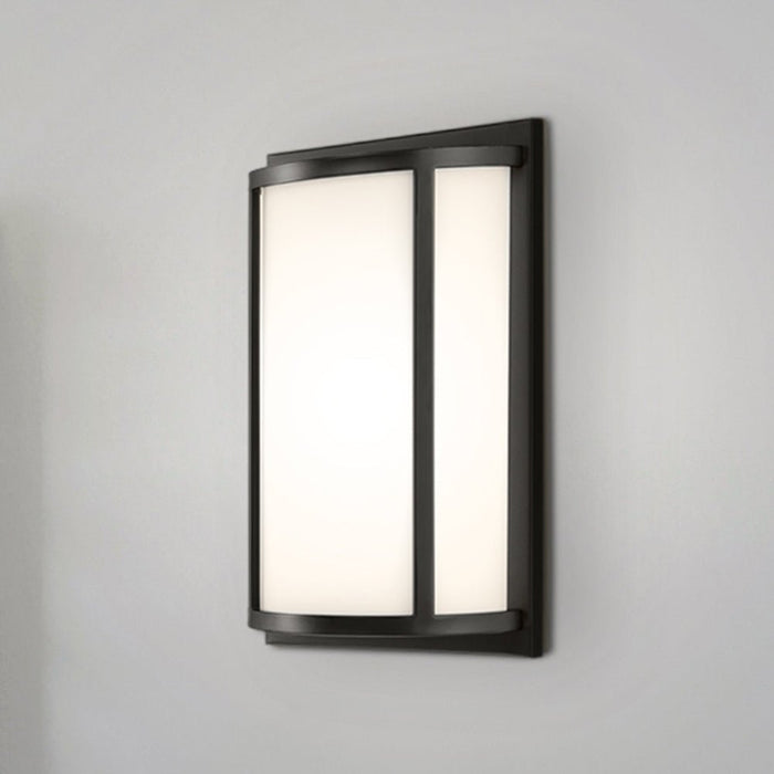 UHP4776 Contemporary Indoor Wall Sconce, 12''H x 4"W x 7-1/2''D, Matte Black Finish, Coronado Collection