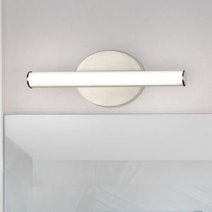 Urban Ambiance - Bath Light - UHP4800 Minimalist Indoor Bath Light, 5 - 3/48''H x 3"W x 16''D, Brushed Nickel Finish, Winsen Collection - 