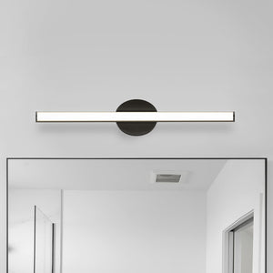 Urban Ambiance - Bath Light - UHP4805 Minimalist Indoor Bath Light, 5 - 3/48''H x 3"W x 32''D, Matte Black Finish, Winsen Collection - 