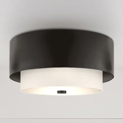 Urban Ambiance - Ceiling Light - UHP4852 Modern Indoor Ceiling Light, 7 - 7/8''H x 14"W x 14''D, Matte Black Finish, Rochester Collection - 