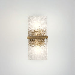 Urban Ambiance - Wall Sconce - UHP4957 Mid Century Modern Indoor Wall Sconce, 15''H x 4 - 1/2"W x 7''D, Gold Ombre Finish, Kenton Collection - 