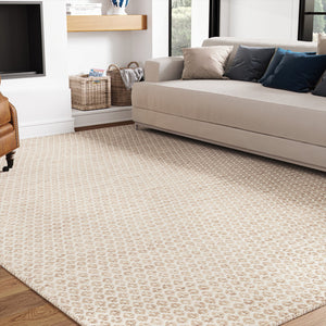 Urban Ambiance - UJR0151 Luxury Hand - Woven Natural Low - Pile Rug - 