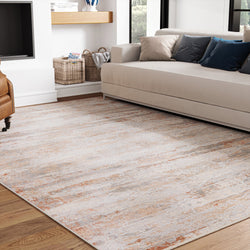 Urban Ambiance - UJR0210 Luxury Power - Loomed Semi - Synthetic and Synthetic Blend Medium - Pile Rug - 