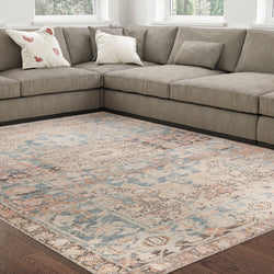 Urban Ambiance - UJR0270 Luxury Power - Loomed Synthetic Low - Pile Rug - 