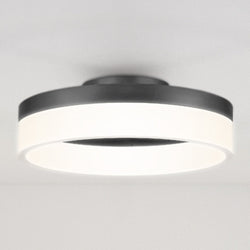 Urban Ambiance - Ceiling Light - UQL4651 Casual Indoor Ceiling Light, 4.00''H x 11.75''W x 11.75''D, Oil Rubbed Bronze Finish, Woodley Collection - 