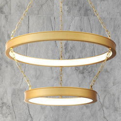 Urban Ambiance - Pendant - UQL5590 Contemporary Indoor Pendant, 14.25''H x 27.5''W x 27.5''D, Antique Brass Finish, Whitby Collection - 