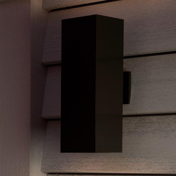 UHP1111 Minimalist Outdoor Wall Light, 18"H x 6"W, Olde Bronze Finish, Madrid Collection