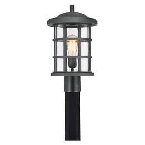 UQL1046 Craftsman Outdoor Post Light, 17.25H x 10W, Natural Black Fi –  Urban Ambiance